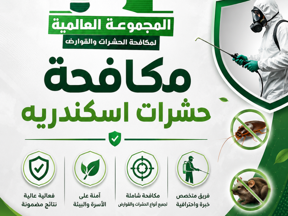 مكافحة حشرات اسكندريه
