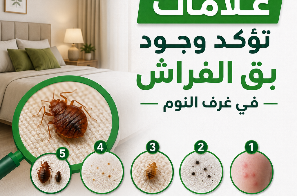 5 علامات تؤكد وجود بق الفراش في غرف النوم