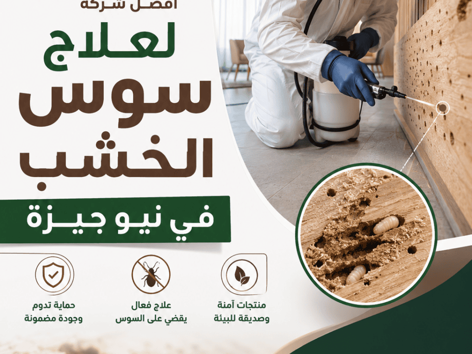 أفضل شركة لعلاج سوس الخشب في نيو جيزة