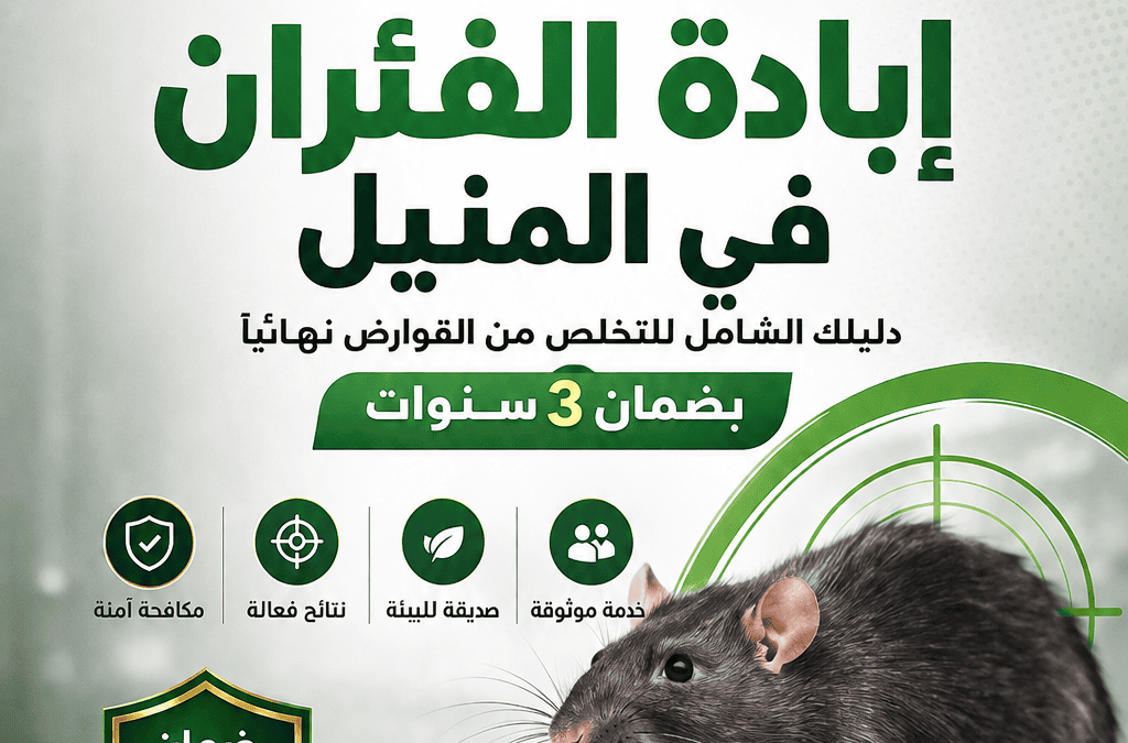 كيف يتم إبادة الفئران في المنيل؟