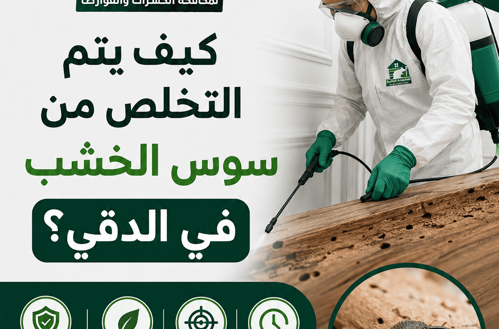 كيف يتم التخلص من سوس الخشب في الدقي؟