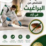 أفضل شركة للتخلص من البراغيث في أزاد