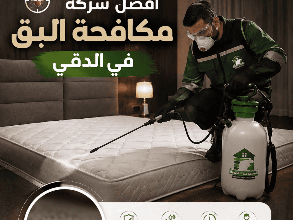 أفضل شركة مكافحة البق في الدقي