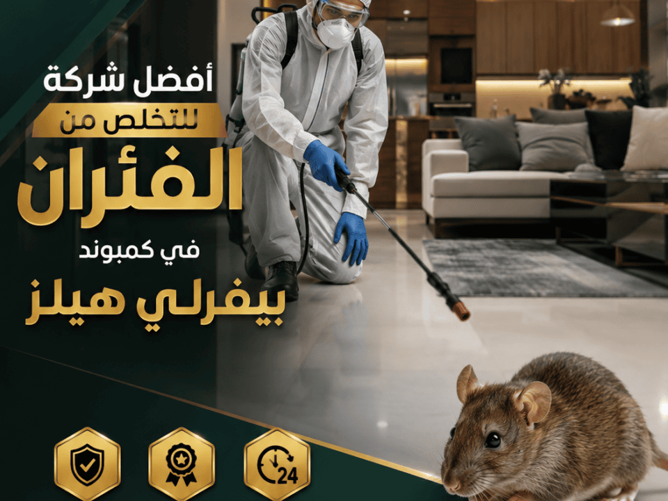 افضل شركة للتخلص من الفئران في كمبوند بيفرلي هيلز