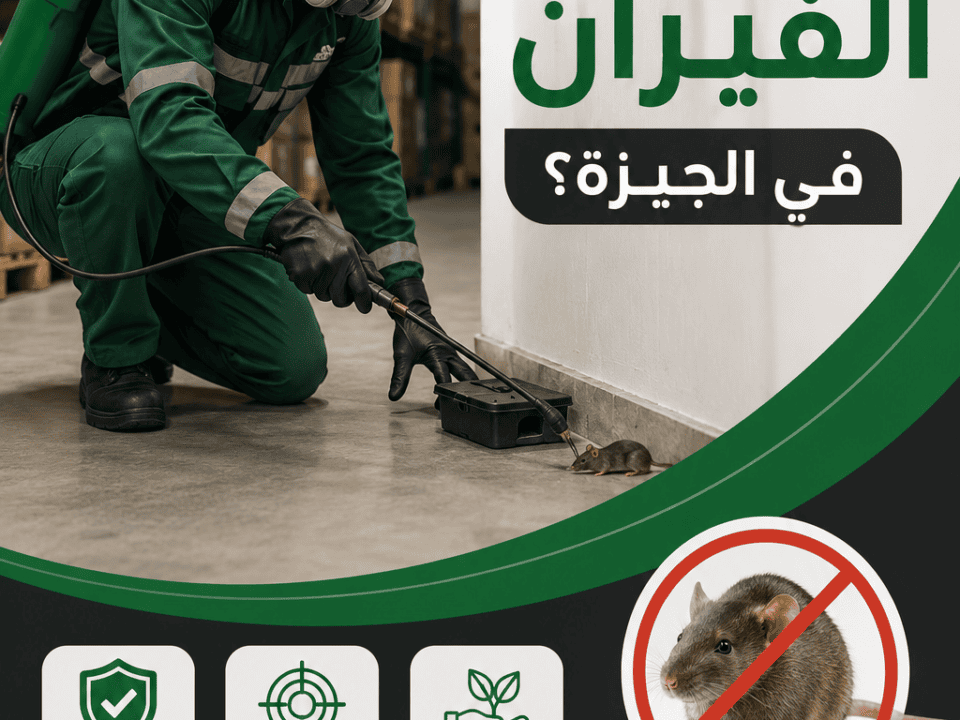 ما أفضل شركة إبادة الفيران في الجيزة؟