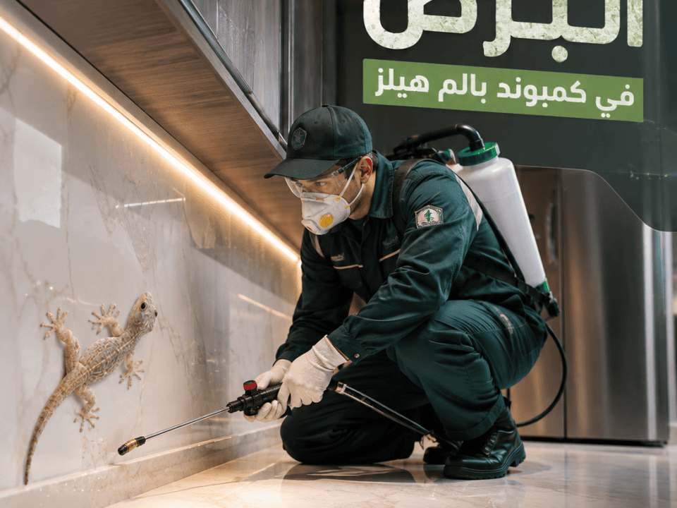 مكافحة البرص في كمبوند بالم هيلز