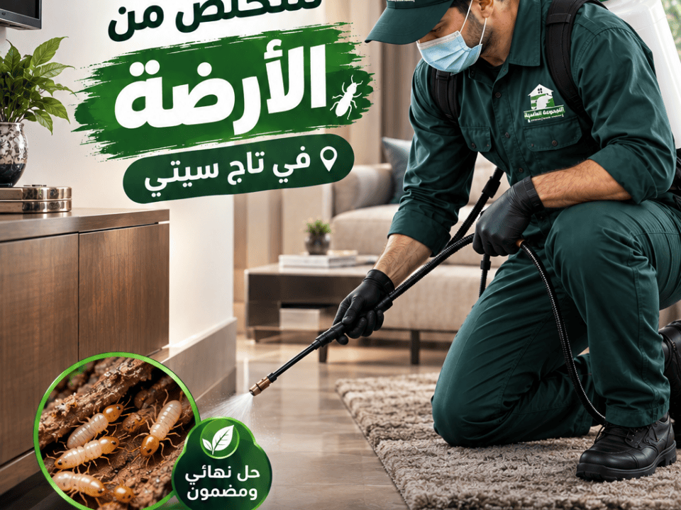 أفضل شركة للتخلص من الأرضة في تاج سيتي