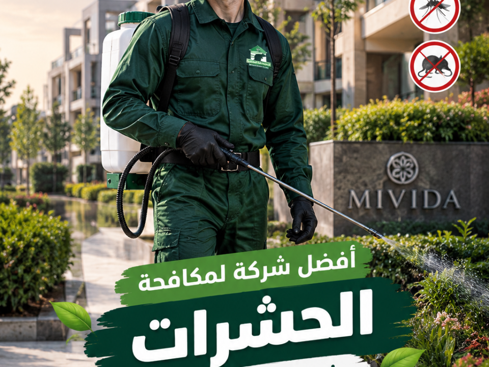 أفضل شركة لمكافحة الحشرات في كمبوند ميفيدا
