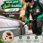 أفضل شركة مكافحة البق في فيصل رش بق الفراش والتخلص منه نهائيًا