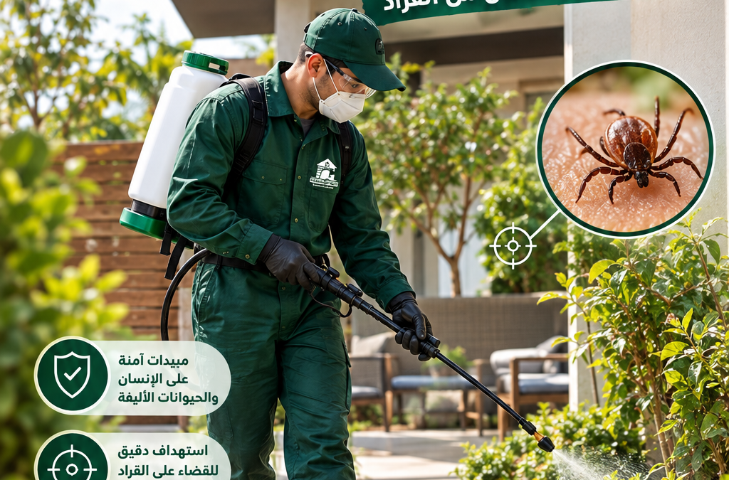 أفضل شركة مكافحة القراد في مصر طرق فعالة للتخلص من القراد