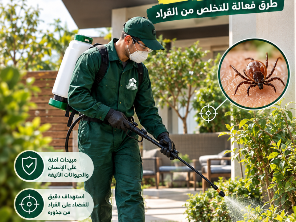 أفضل شركة مكافحة القراد في مصر طرق فعالة للتخلص من القراد