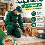 فضل شركة مكافحة البراغيث في كمبوند سراي طرق فعالة للتخلص من البراغيث