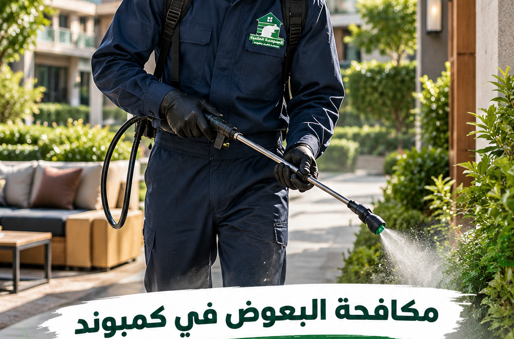 مكافحة البعوض في كمبوند تاج سيتي
