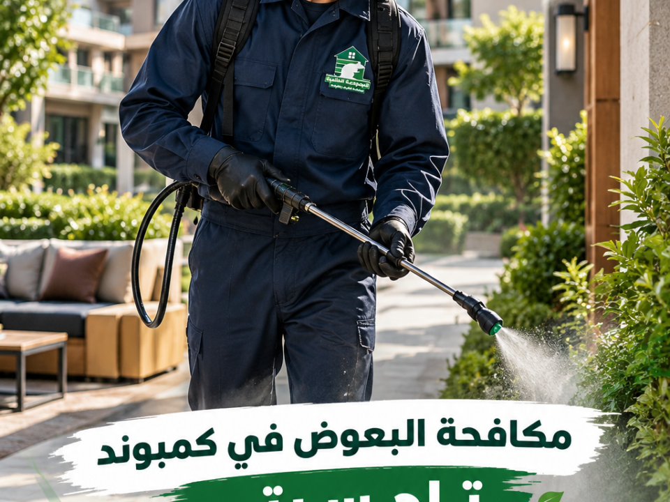 مكافحة البعوض في كمبوند تاج سيتي